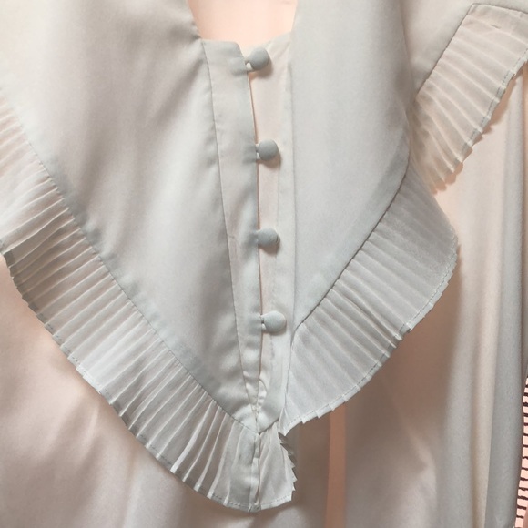 Fabulous Reiss White Long-sleeved Cocktail Dress Sz.8 Great Condition - Picture 11 of 11